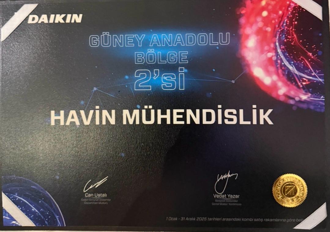 Daikin Ödül Töreni
